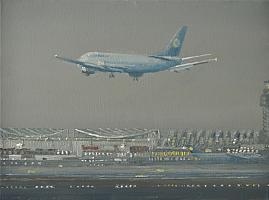 Landeanflug 7, 2012, OIl auf Leinwand, 30 x 40 cm.JPG